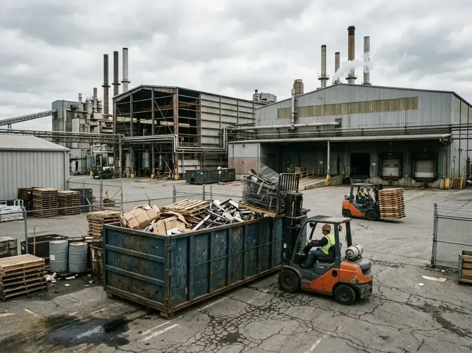 industrial-factory-scrap-conta-003 — frequently asked questions, Cheap Roll-off Dumpster Rentals in Buckingham, FL